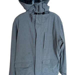 Columbia Men's Omni-Tech Grey Hooded Jacket Size L